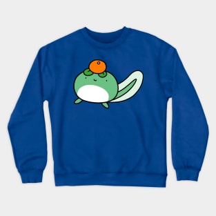 Orange Fruit Tadpole Crewneck Sweatshirt